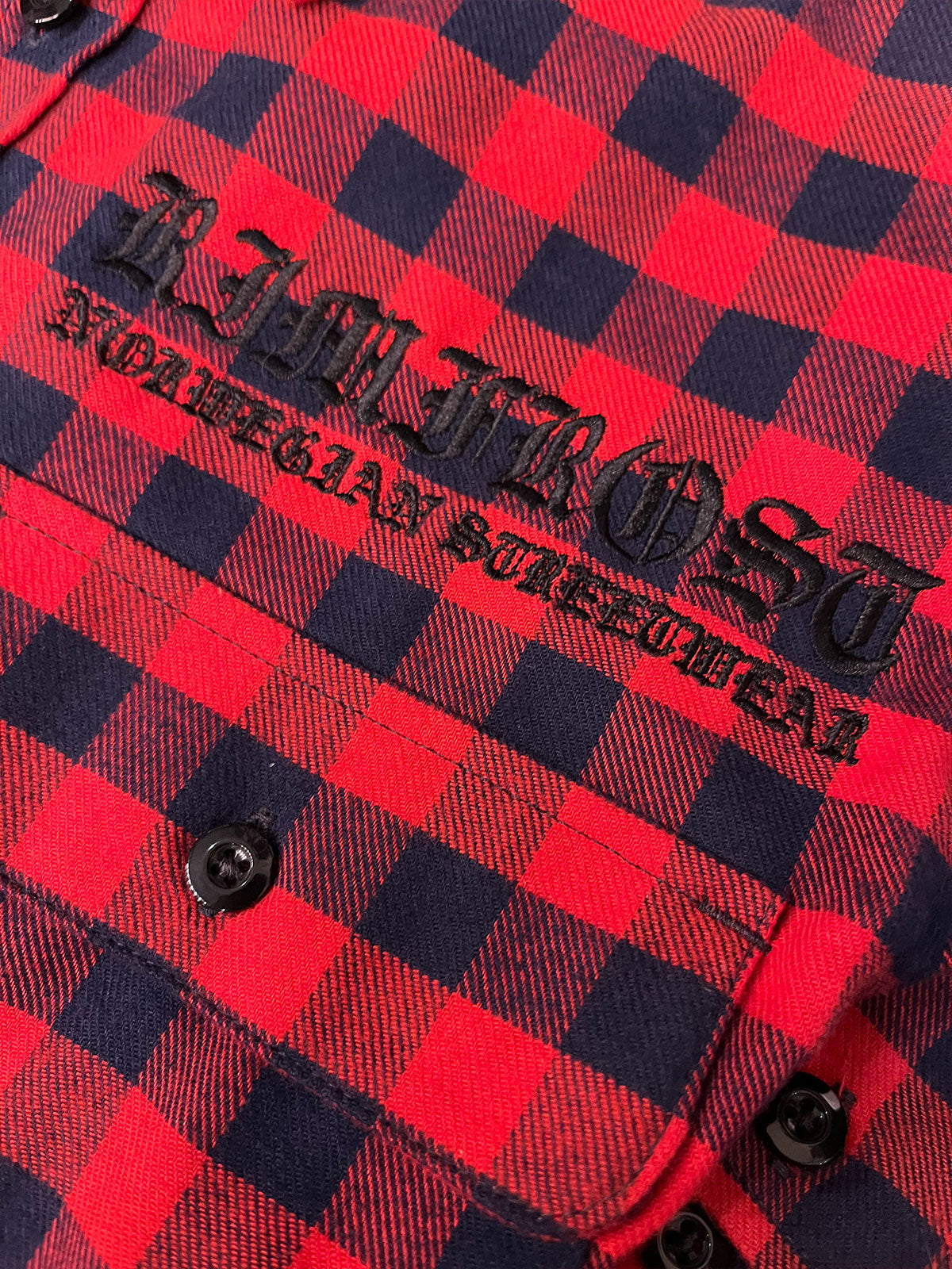 Red Norwegian Streetwear Flannel Shirt - RIMFROST®