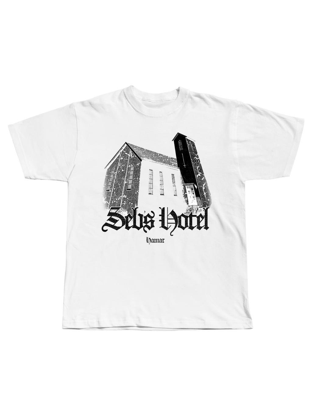 Seb's Church Tee White - RIMFROST®