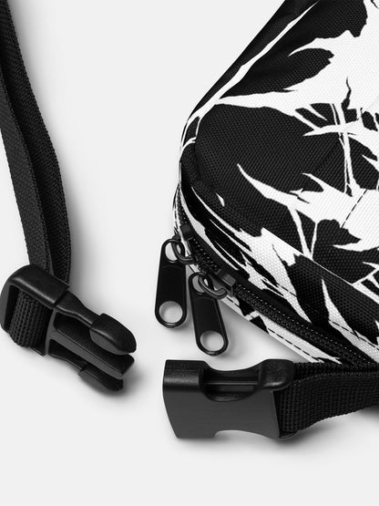 Black Metal Cross Body Bag Black