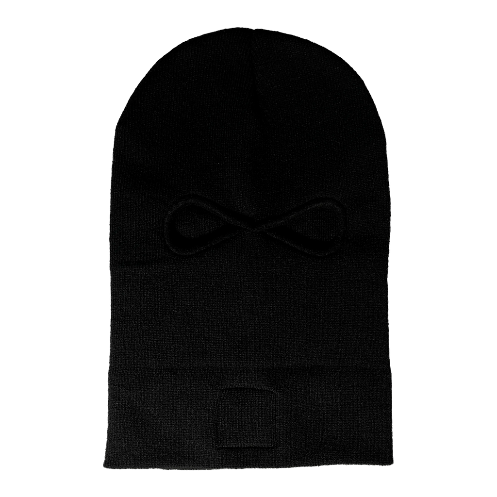 Black balaclava on a white background