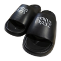 Black slides with 'Kim Frost' branding on a white background