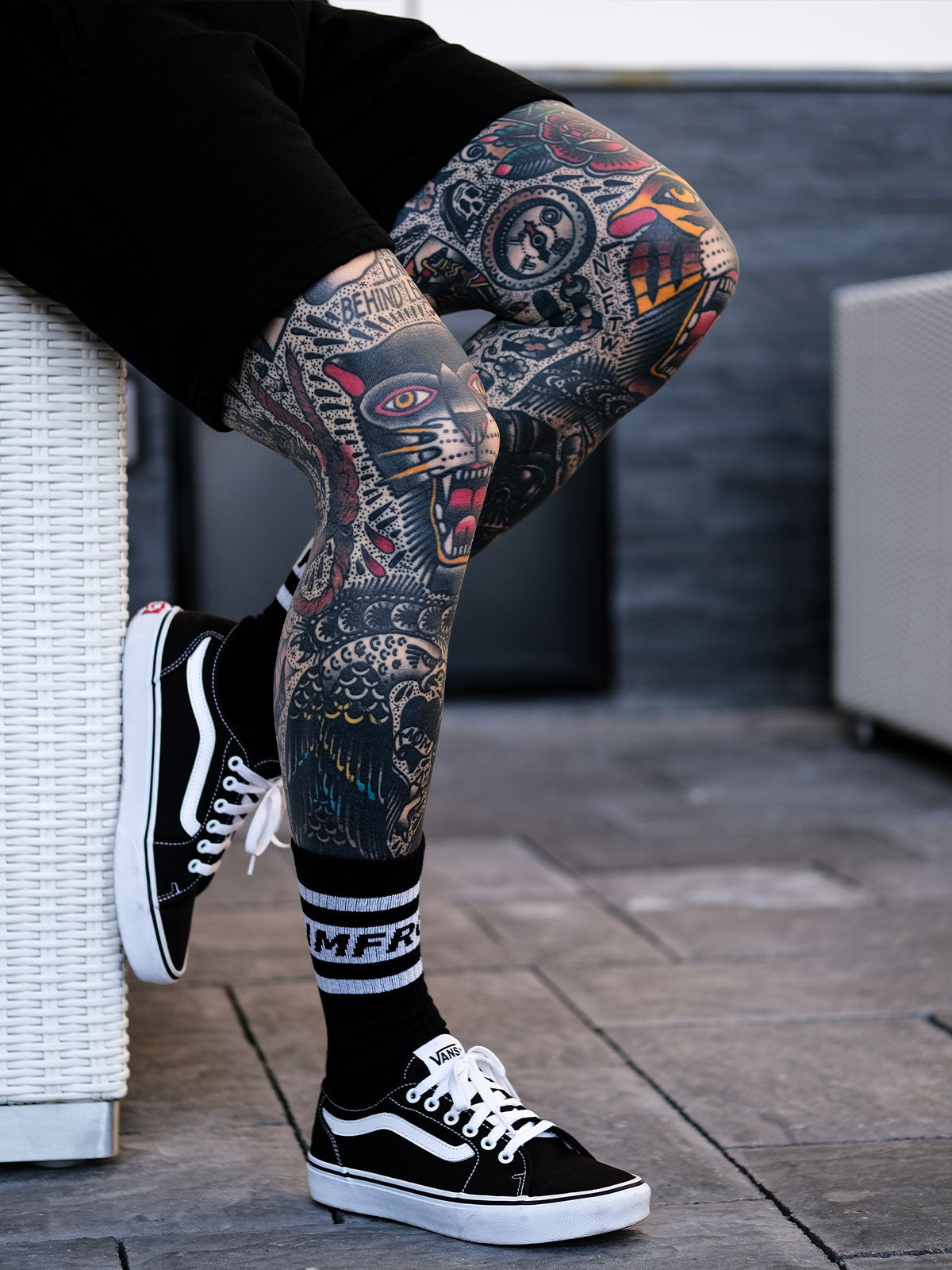 Black Classic Crew Socks - RIMFROST®