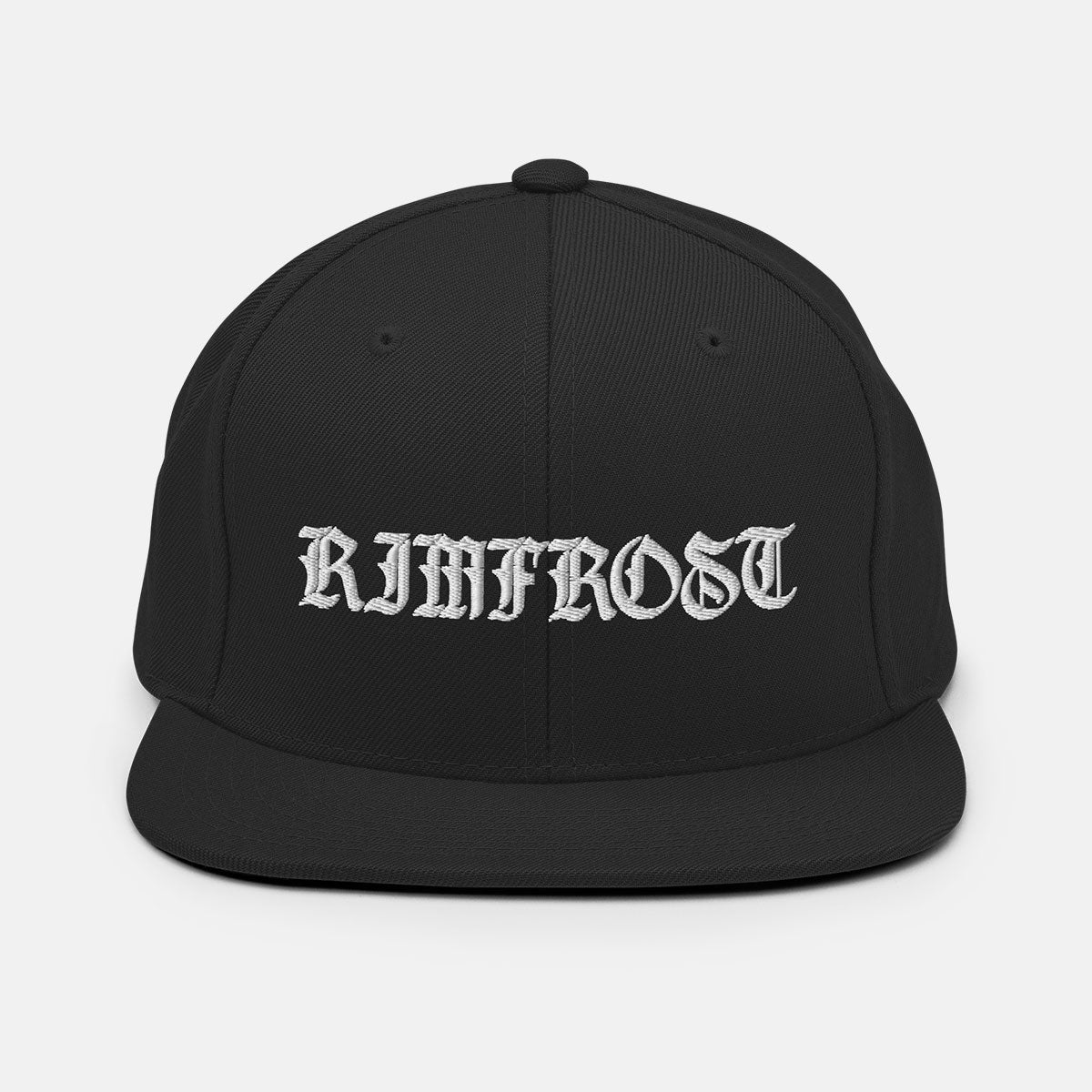 Rimfrost Black Snapback - RIMFROST®