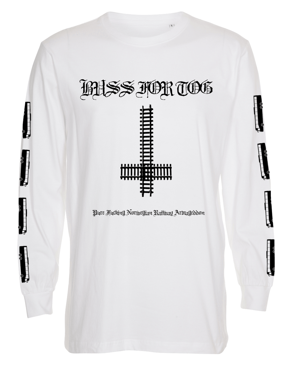 Terningkst1 Hvit Longsleeve (PRE-ORDER) - RIMFROST®
