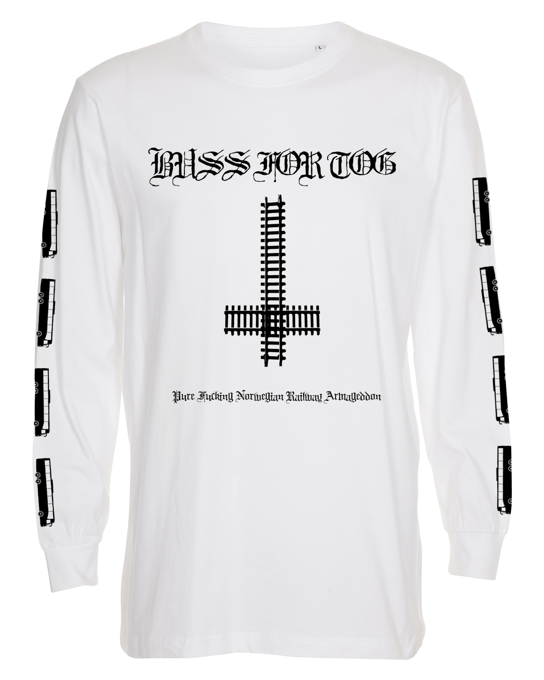 Terningkst1 Hvit Longsleeve (PRE-ORDER) - RIMFROST®