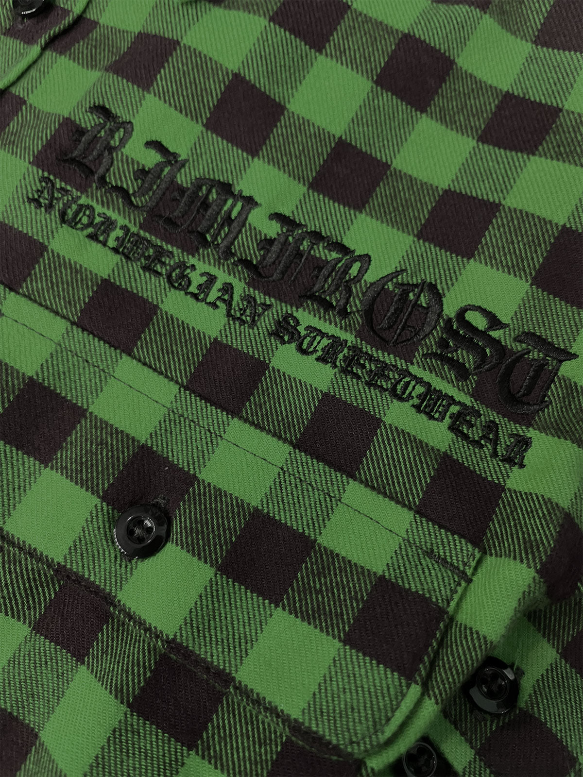 Green Norwegian Streetwear Flannel Shirt - RIMFROST®