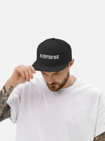 Rimfrost Black Snapback - RIMFROST®