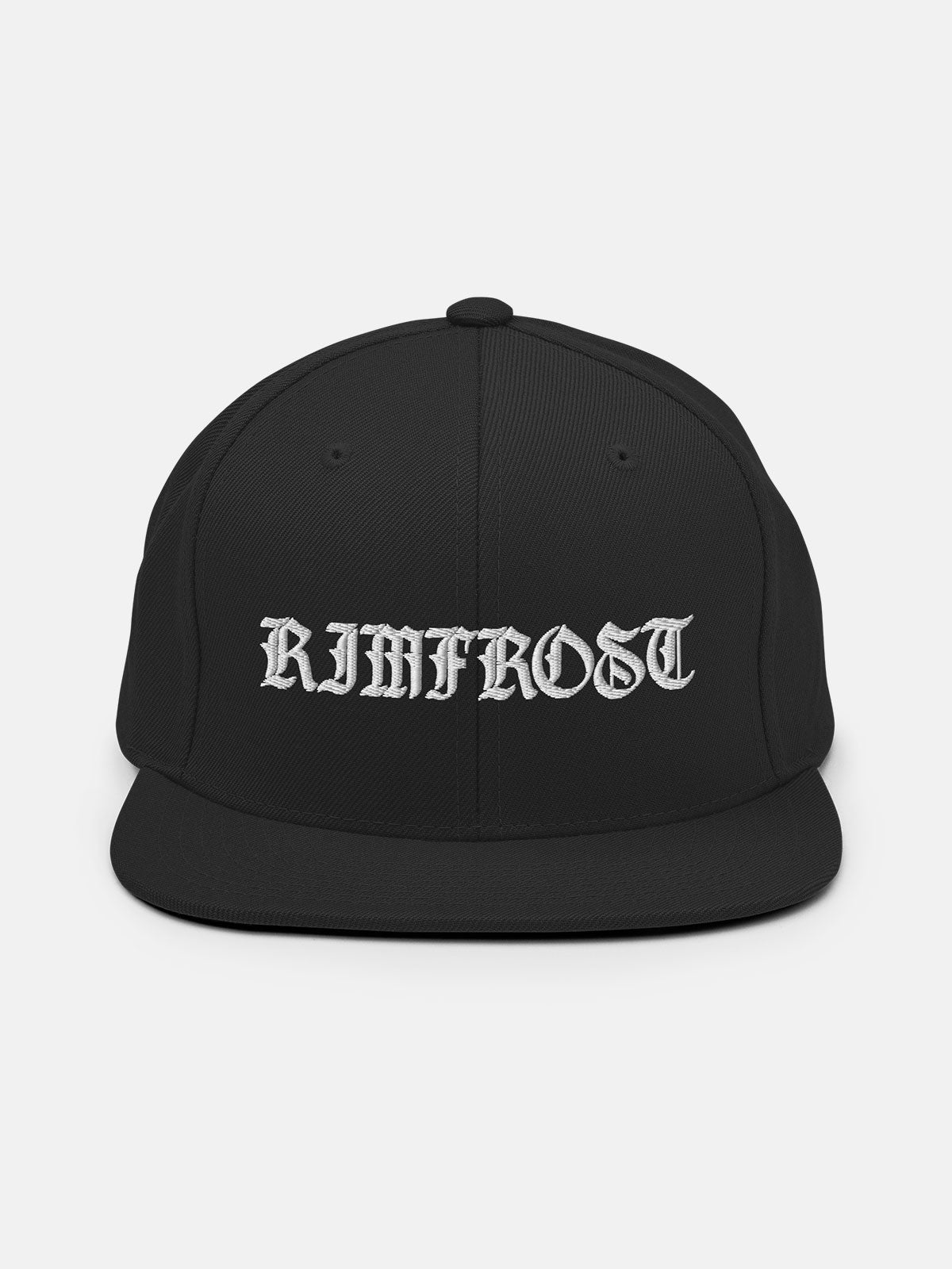 Rimfrost Black Snapback - RIMFROST®