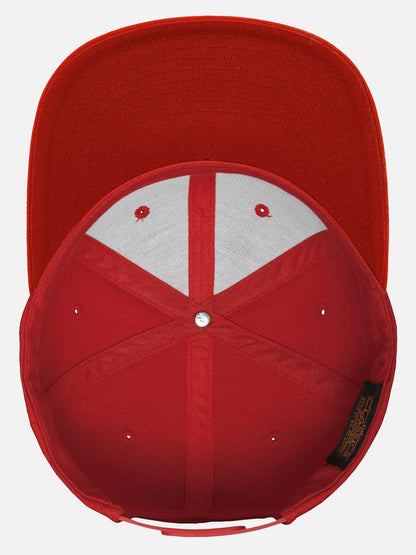 Black Metal Red Snapback - RIMFROST®