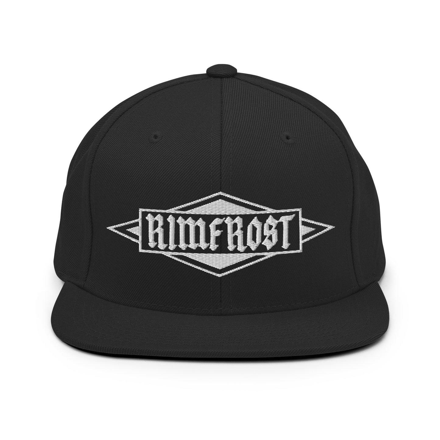 Emblem Black Snapback - RIMFROST®